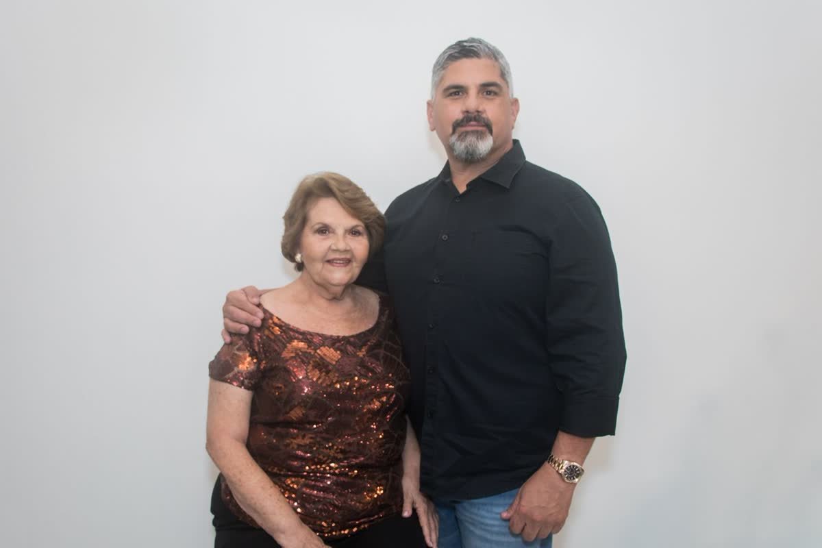 George Guillén en familia